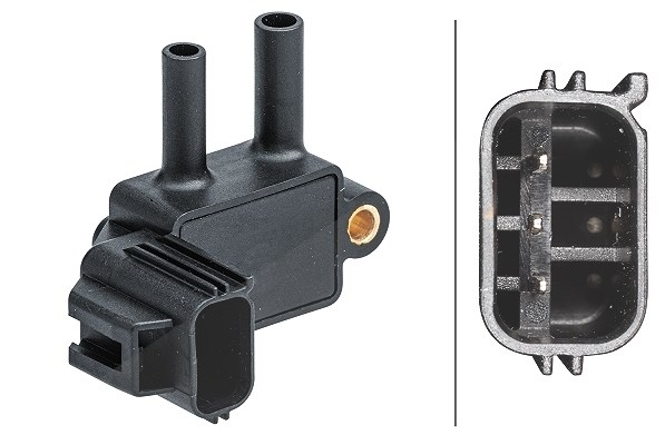 Hella Sensor, Abgasdruck [Hersteller-Nr. 6PP009409-601] für Jaguar, Volvo, Ford, Land Rover