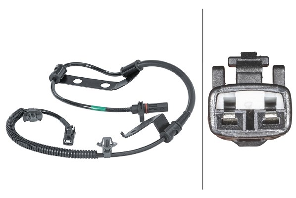 Hella Sensor, Raddrehzahl [Hersteller-Nr. 6PU012679-841] für Kia