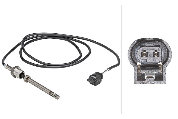 Hella Sensor, Abgastemperatur [Hersteller-Nr. 6PT358181-241] für Mercedes-Benz