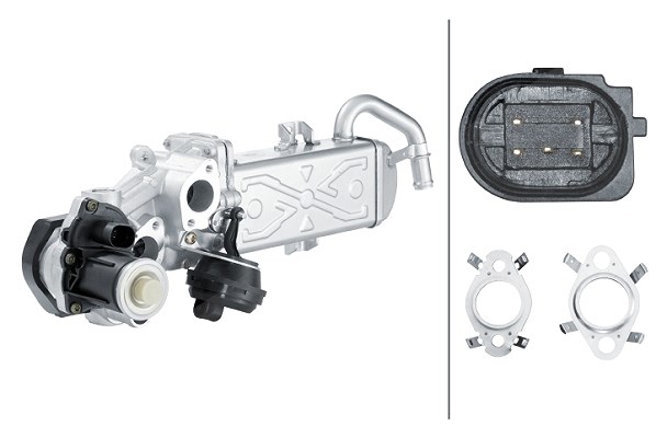 Hella AGR-Modul [Hersteller-Nr. 6NU358167-001] für VW, Audi, Seat, Skoda