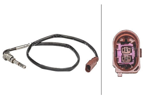 Hella Sensor, Abgastemperatur [Hersteller-Nr. 6PT358181-011] für VW