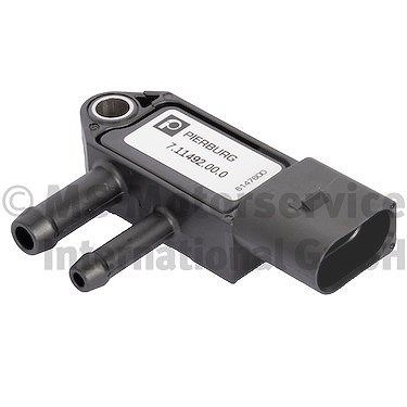 Pierburg Sensor, Abgasdruck [Hersteller-Nr. 7.11492.00.0] für Skoda, Audi, Seat, VW