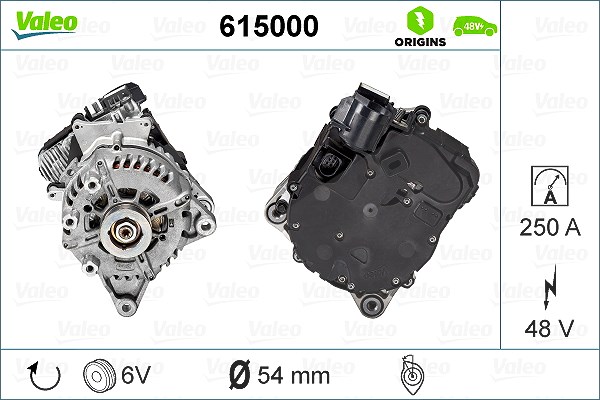 Valeo Startergenerator [Hersteller-Nr. 615000] für Land Rover