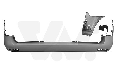 Van Wezel Stoßfänger [Hersteller-Nr. 2971549] für Mercedes-Benz