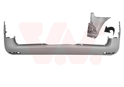 Van Wezel Stoßfänger [Hersteller-Nr. 2971541] für Mercedes-Benz