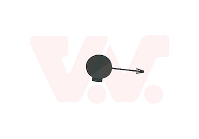 Van Wezel Klappe, Abschlepphaken [Hersteller-Nr. 0301587] für Audi