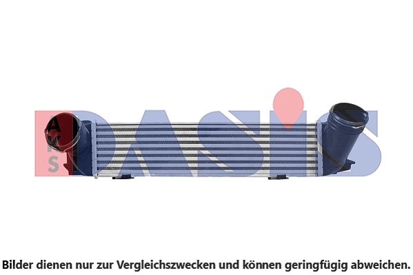 Aks Dasis Ladeluftkühler [Hersteller-Nr. 057044N] für BMW