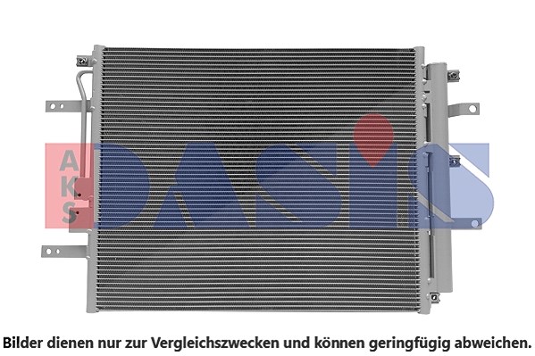 Aks Dasis Kondensator, Klimaanlage [Hersteller-Nr. 562095N] für Hyundai, Kia