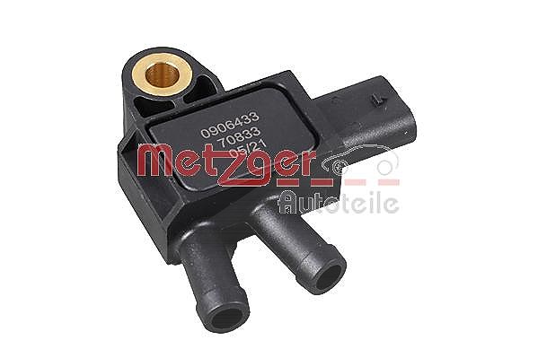 Metzger Autoteile Sensor, Abgasdruck [Hersteller-Nr. 0906433] für Mercedes-Benz