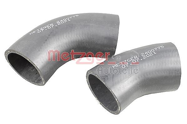 Metzger Autoteile Ladeluftschlauch [Hersteller-Nr. 2400775] für Fiat, Peugeot, Citroën