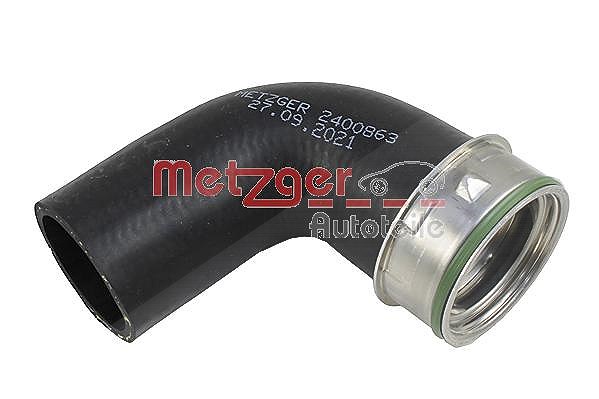 Metzger Autoteile Ladeluftschlauch [Hersteller-Nr. 2400863] für Seat, Skoda, VW