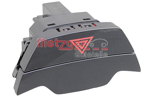 Metzger Autoteile Warnblinkschalter [Hersteller-Nr. 0916785] für Ford