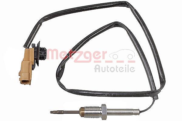 Metzger Autoteile Sensor, Abgastemperatur [Hersteller-Nr. 0894814] für Dacia, Mercedes-Benz, Infiniti, Nissan, Renault