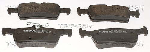 Triscan Bremsbelagsatz, Scheibenbremse [Hersteller-Nr. 811028065] für Peugeot