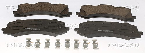 Triscan Bremsbelagsatz, Scheibenbremse [Hersteller-Nr. 811029194] für Audi, VW
