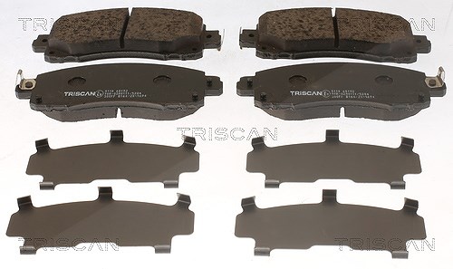 Triscan Bremsbelagsatz, Scheibenbremse [Hersteller-Nr. 811068192] für Subaru