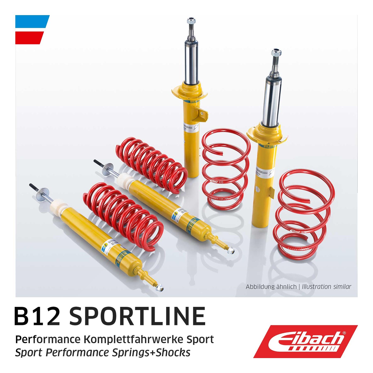Eibach Fahrwerkssatz, Federn/Dämpfer, Sportfahrwerk B12 SL [Hersteller-Nr. E95-85-014-07-22] für VW