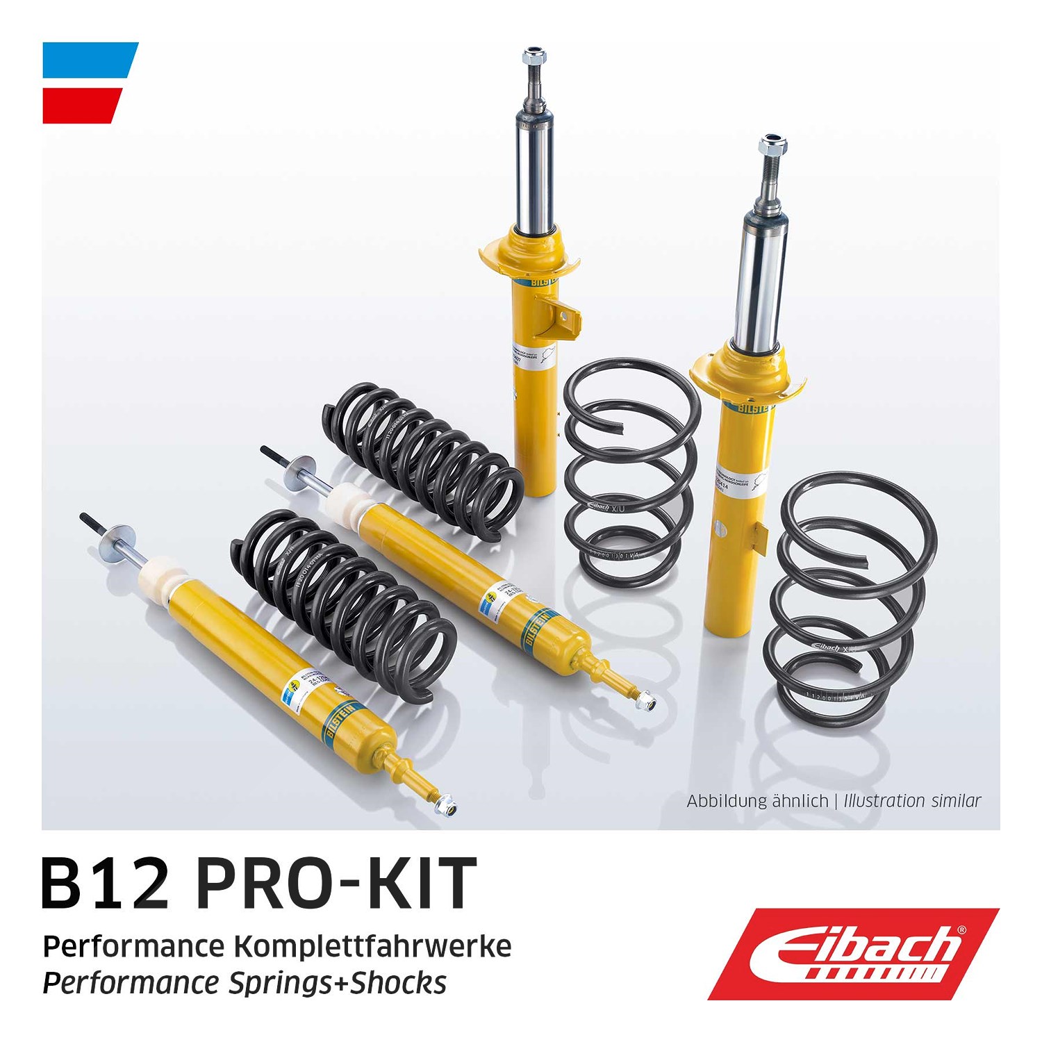Eibach Fahrwerkssatz, Federn/Dämpfer, Sportfahrwerk B12 PK [Hersteller-Nr. E90-20-014-16-22] für BMW