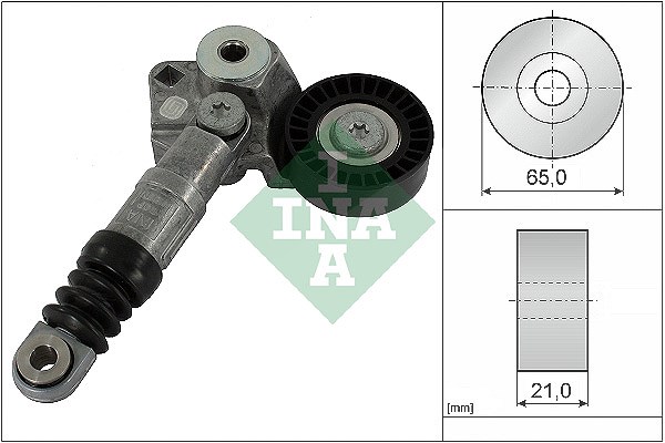 Schaeffler Ina Riemenspanner, Keilrippenriemen [Hersteller-Nr. 534073510] für Mazda