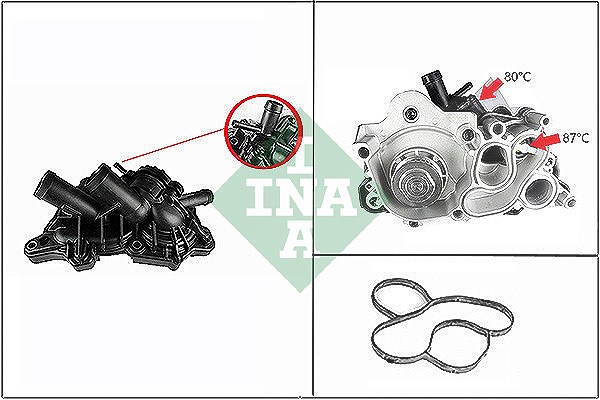 Schaeffler Ina Wasserpumpe [Hersteller-Nr. 538088910] für VW, Skoda, Audi