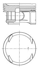 Kolbenschmidt Kolben [Hersteller-Nr. 41725620] für Mercedes-Benz