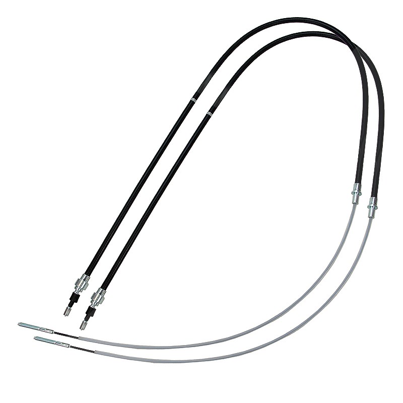 Bestprice 2x Handbremsseil Scheibenbremse Hinterachse [Hersteller-Nr. 10621522] für VW