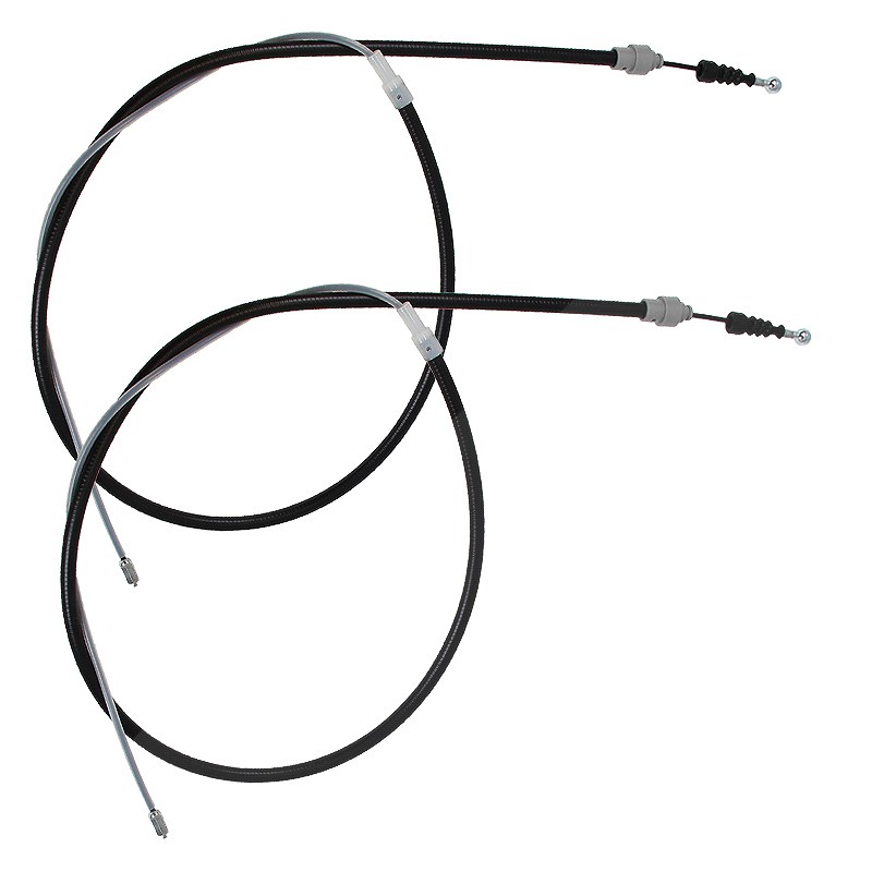 Bestprice 2x Handbremsseil Hinterachse [Hersteller-Nr. 10621543] für Skoda, Seat, VW