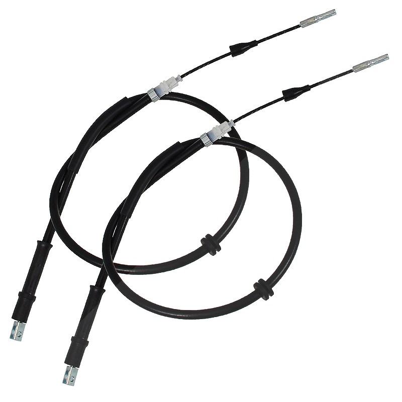 Bestprice 2x Handbremsseil Scheibenbremse Hinterachse [Hersteller-Nr. 10621551] für Mercedes-Benz