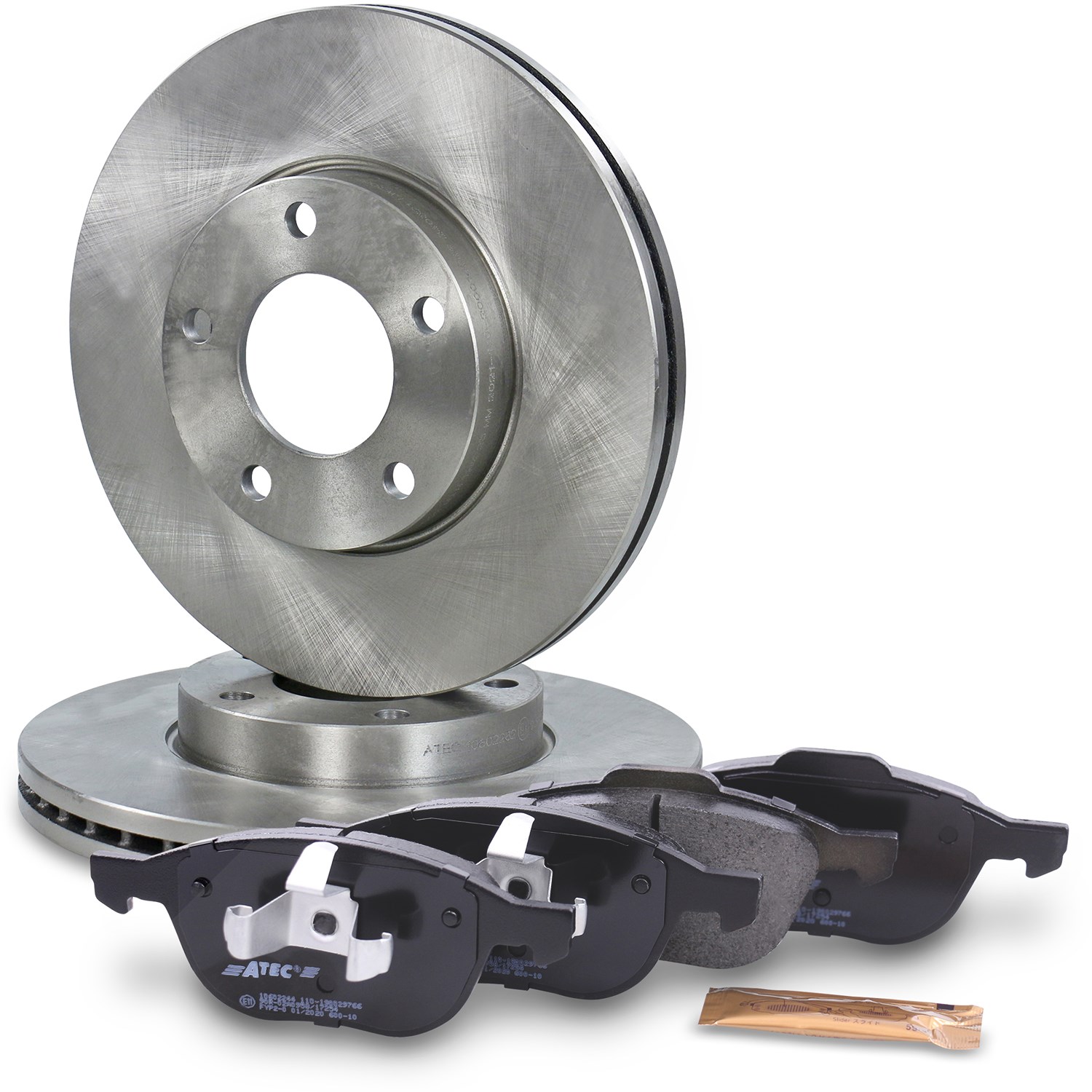 Bestprice Bremsscheiben + Bremsbeläge Vorderachse [Hersteller-Nr. 10602288] für Mazda