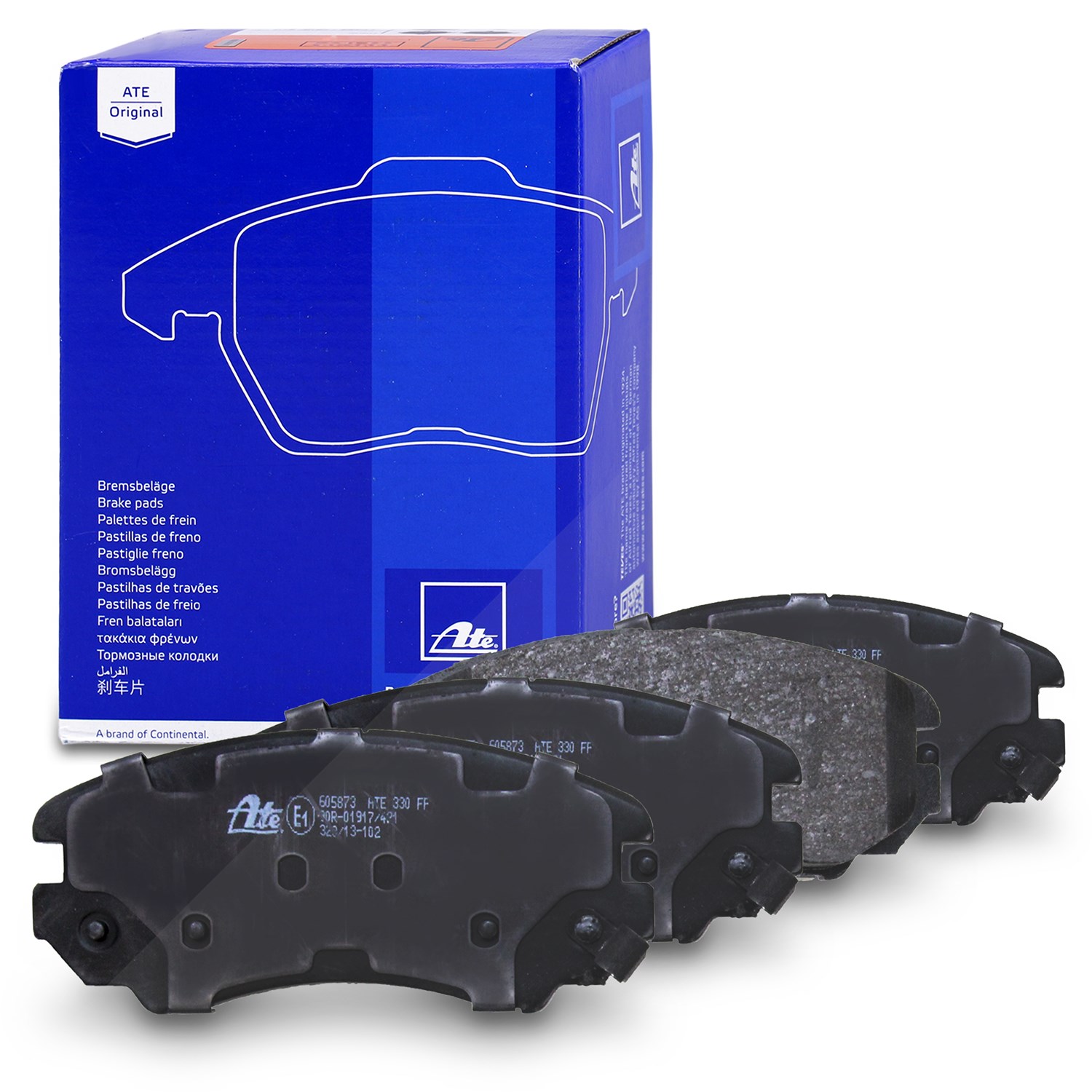 Ate Bremsbelagsatz Vorderachse [Hersteller-Nr. 13.0460-5873.2] für Kia, Hyundai