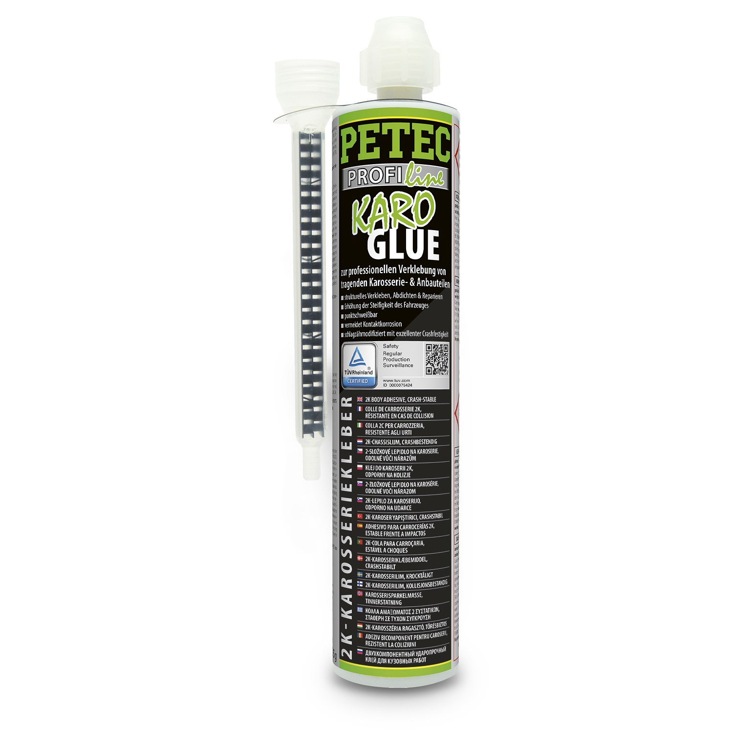 Petec 195 ml Karo-Glue 2K-Karosseriekleber [Hersteller-Nr. 98195]