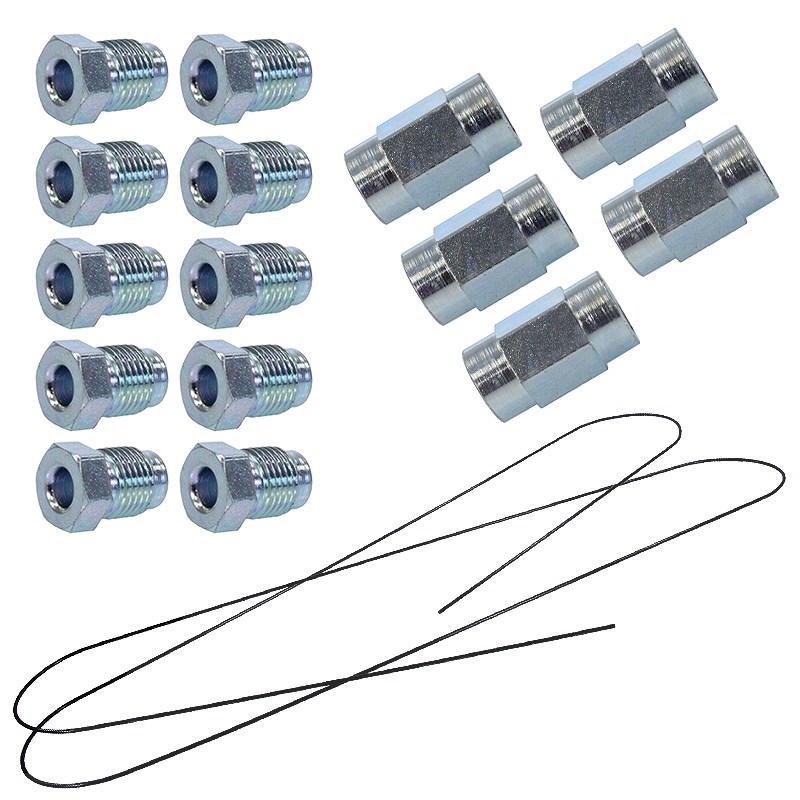 Bestprice Bremsrohr 5M + 5x Verbinder + 10x Verschraubung [Hersteller-Nr. 10621861]