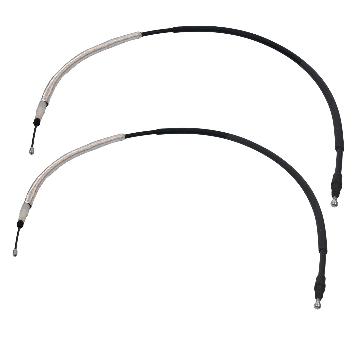 Bestprice 2x Handbremsseil Scheibenbremse Hinterachse [Hersteller-Nr. 10621880] für Fiat, Citroën, Lancia, Peugeot