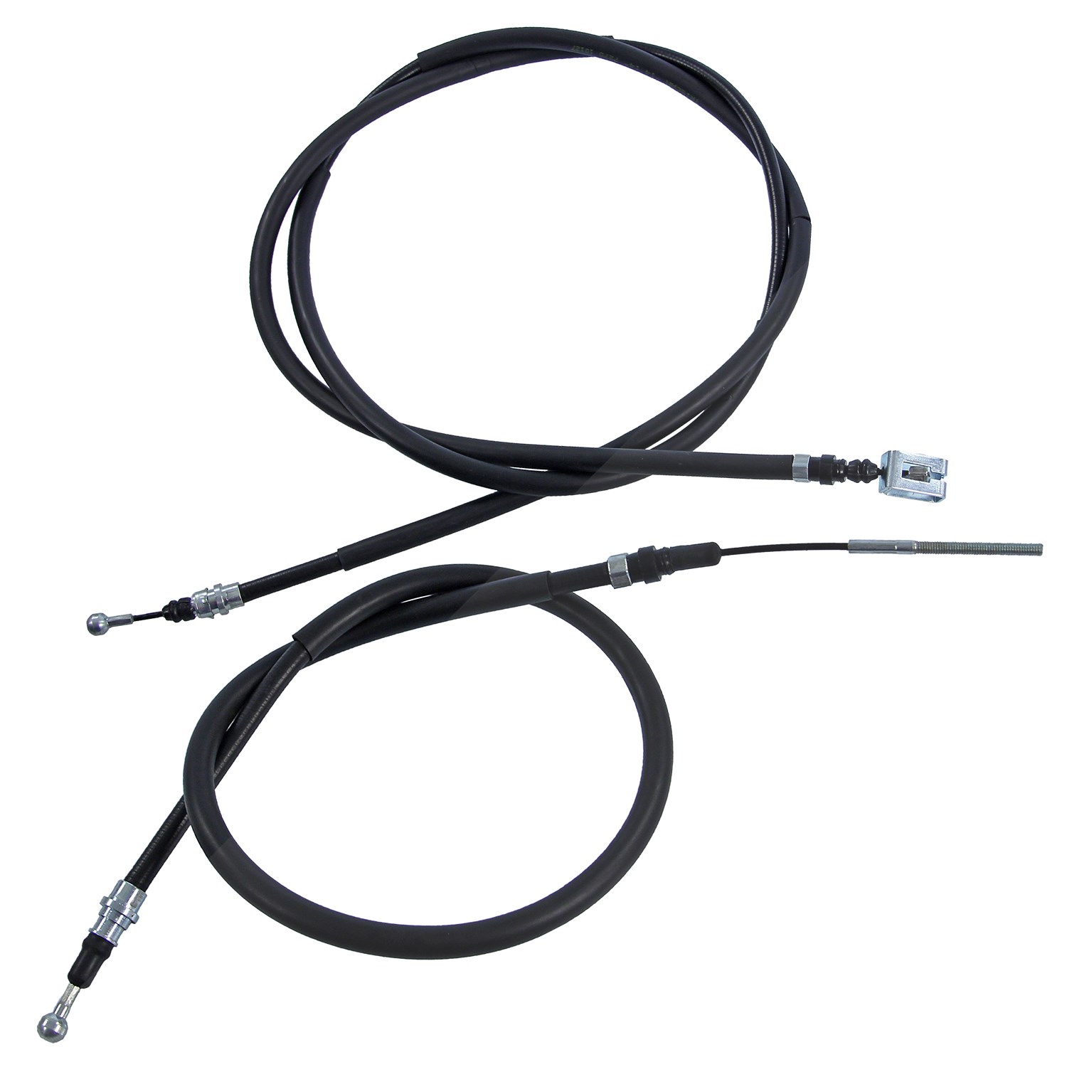 Bestprice 2x Handbremsseil Scheibenbremse Hinterachse [Hersteller-Nr. 10621903] für Peugeot, Fiat, Lancia, Citroën