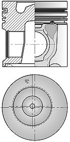 Kolbenschmidt Kolben [Hersteller-Nr. 41505600]