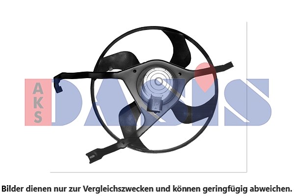 Aks Dasis Lüfter, Motorkühlung [Hersteller-Nr. 068060N] für Peugeot, Citroën
