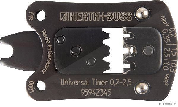Herth+buss Elparts Crimpzangeneinsatz-Set [Hersteller-Nr. 95942345]