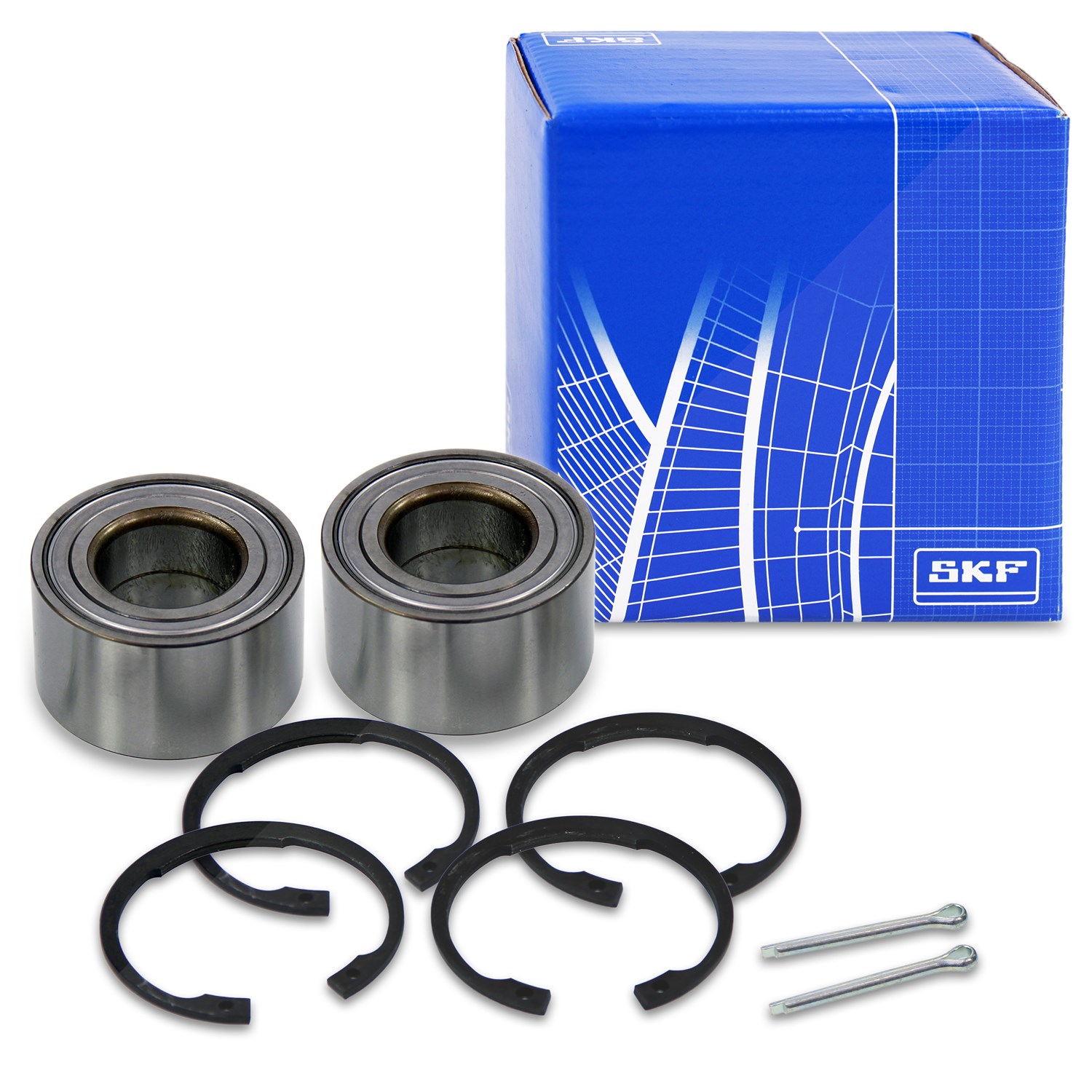 Skf 2x Radlagersatz Vorderachse [Hersteller-Nr. VKBA3600] für Opel