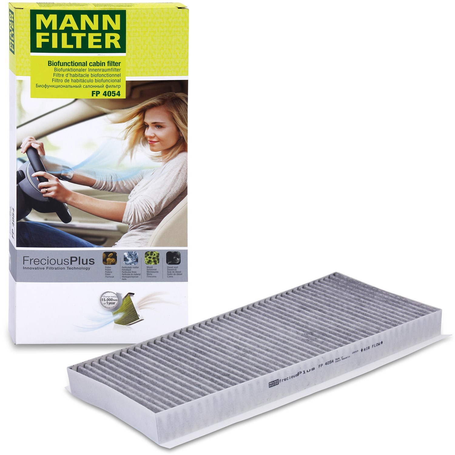 Mann-filter Filter, Innenraumluft FreciousPlus [Hersteller-Nr. FP4054] für Mercedes-Benz
