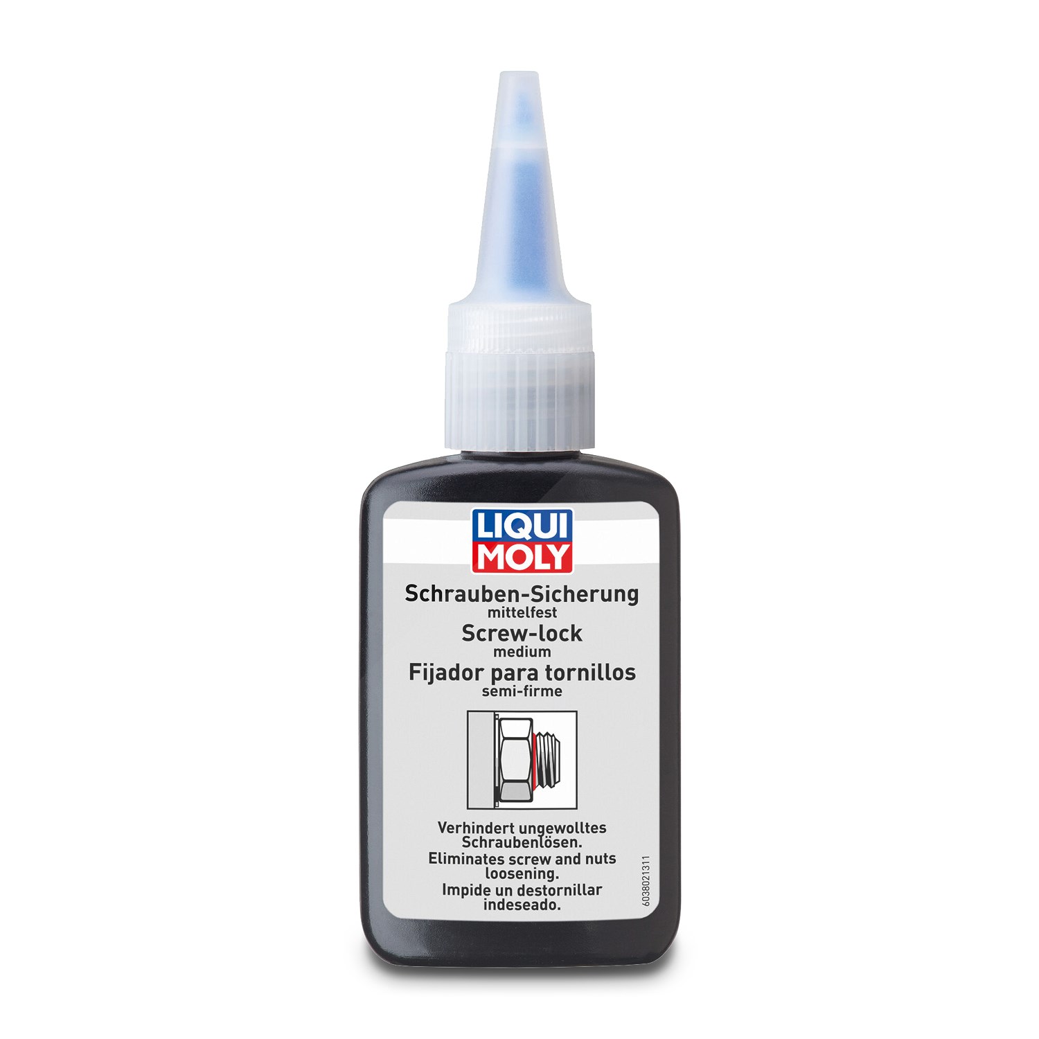 Liqui Moly 1x 50g Schrauben-Sicherung mittelfest [Hersteller-Nr. 3802]