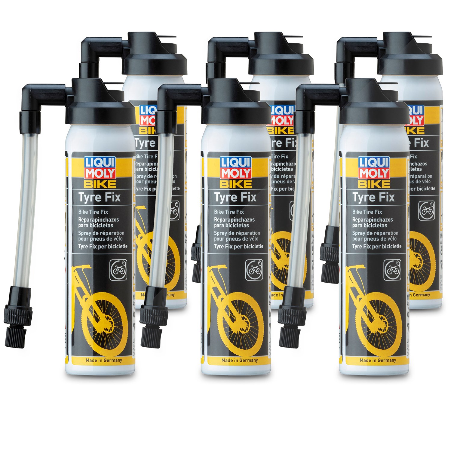 Liqui Moly 6x 75ml Bike Tyre Fix [Hersteller-Nr. 6056]