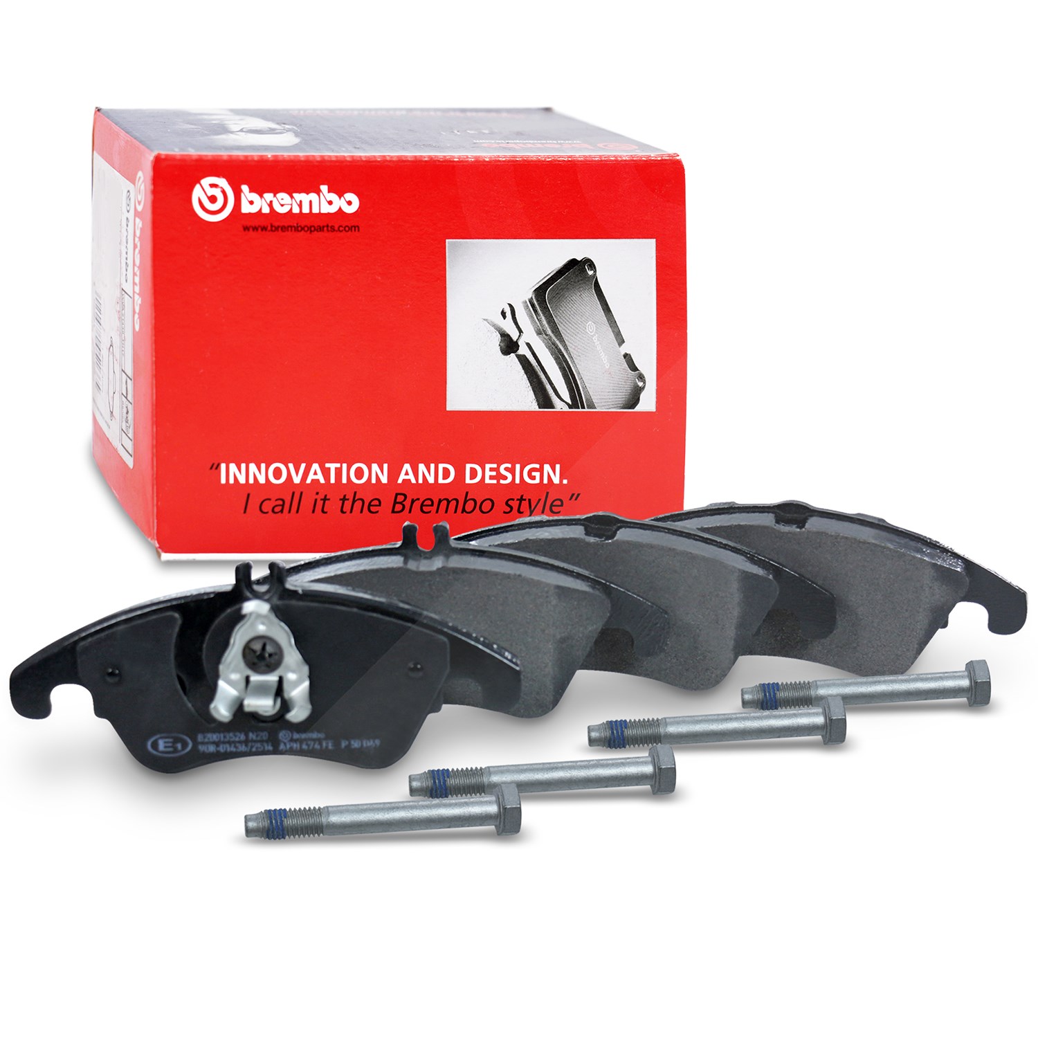 Brembo Bremsbelagsatz Vorderachse [Hersteller-Nr. P50069] für Mercedes-Benz