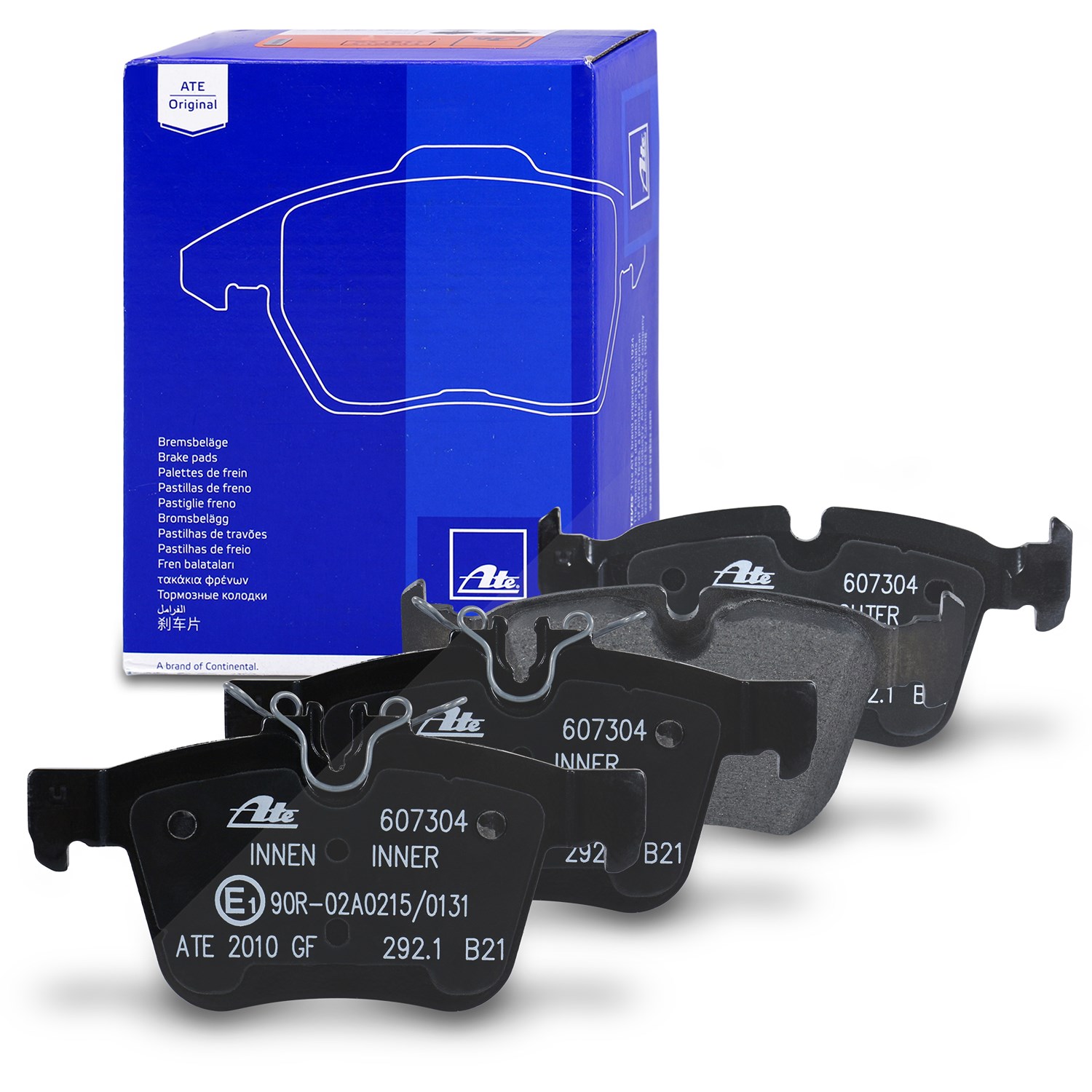 Ate Bremsbelagsatz hinten [Hersteller-Nr. 13.0460-7304.2] für Mercedes-Benz
