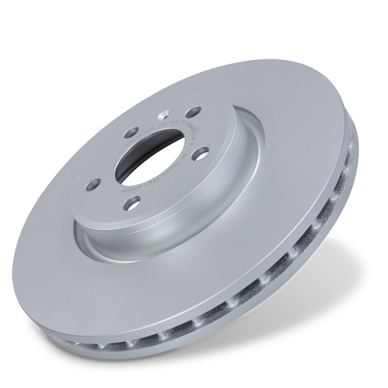 Topran 1x Bremsscheibe Vorderachse Belüftet [Hersteller-Nr. 631152] für Audi