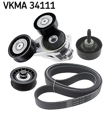 SKF Keilrippenriemensatz VKMA 34111 für Ford Opel LANCIA Fiat VW Peugeot Mercedes Suzuki TOYOTA - Bild 5