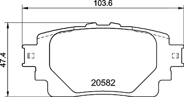 Brembo Bremsbelagsatz P 83 174 - Bild 9