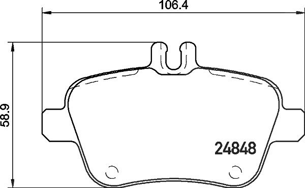 Für BREMBO KLOCKI SZCZEKI CYLINDERKI P 50 135 BRAKE PADS REAR - Bild 9