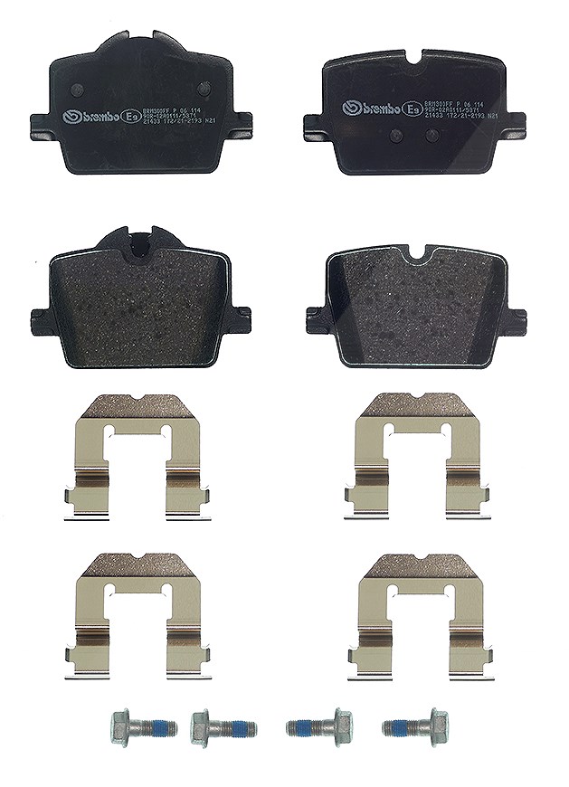 Bremsbelagsatz, Scheibenbremse P 06 114 BREMBO für BMW TOYOTA - Bild 9