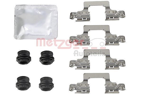 Metzger Autoteile Zubehörsatz, Scheibenbremsbelag [Hersteller-Nr. 109-0129] für Seat, VW, Audi