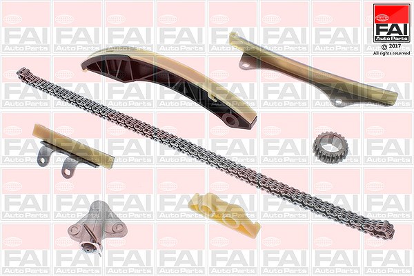 Fai Autoparts Steuerkettensatz [Hersteller-Nr. TCK261NG] für Kia, Hyundai